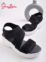 Shoetopia Women Wedge Heel Sandal - Image 5
