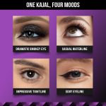 Staze 9To9 All Eyes On You Pencil Kajal | Smudgeproof, Waterproof & 24Hrs Long Stay | One Stroke Smooth Glide | Ultra-Pigmented Intense Black Matte Finish | 01 Blackest Black | 0.3G - Image 5