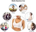 BIG KRAZI Women's Sports Bra,Air Bra | Pack of 3 | Skin,Black,White | Imported Bra | Free Size (Fit to 30-34) - Image 6