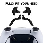 Metal Back Paddles for PS5 Edge Controller, 4PCS Back Buttons for PS5 Dual Sense Edge Game Controller, Paddles Trigger Buttons Replacement Accessories - Image 3