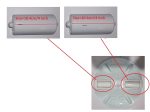 Roller Compatible for Samsung Washing Machine Pulsator/Washing Machine Pulsator Roller (2 pcs Set) size 10.5 cm - Image 2