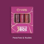 MARS Matte Box Set of 3 Lipsticks for Women | Long-Lasting | Smooth Finish | Moisturising | One Swipe Pigmentation | (3x3.2 gm) (02-Peaches & Nudes) - Image 7