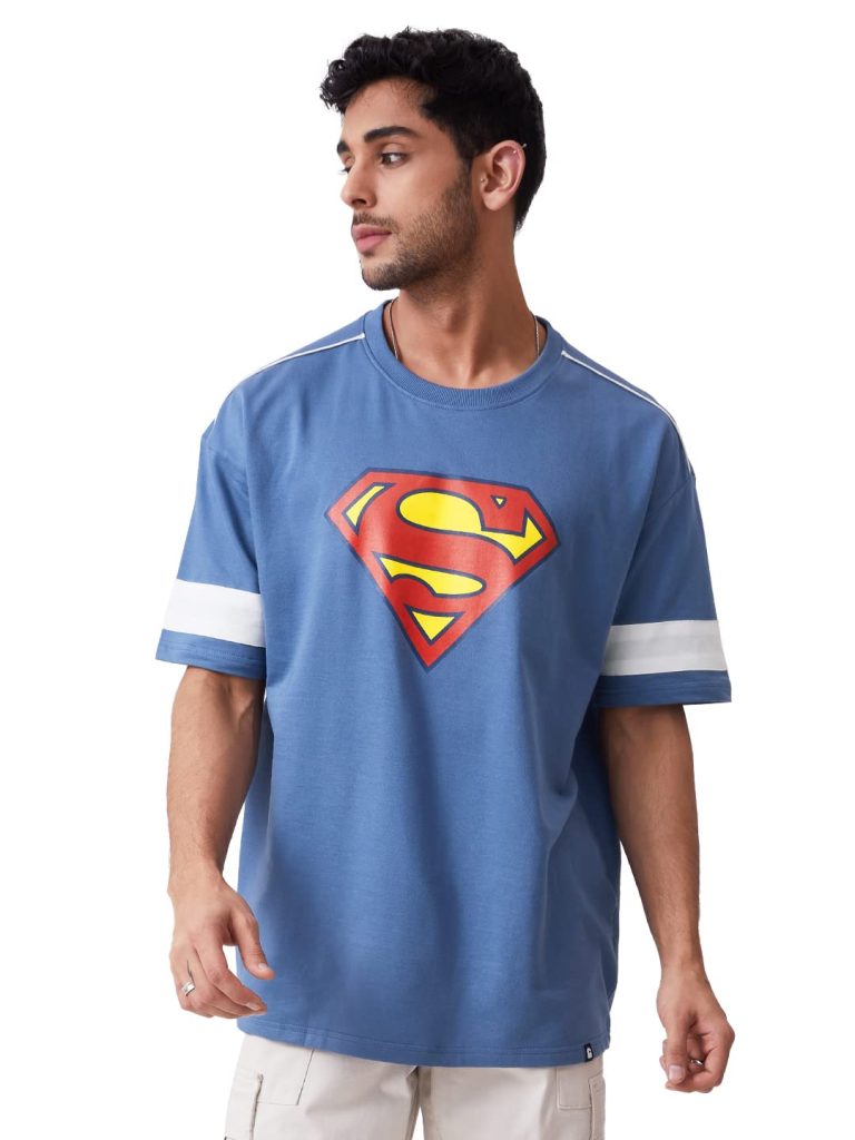 The Souled Store Men's Cotton Oversized Fit T-Shirt