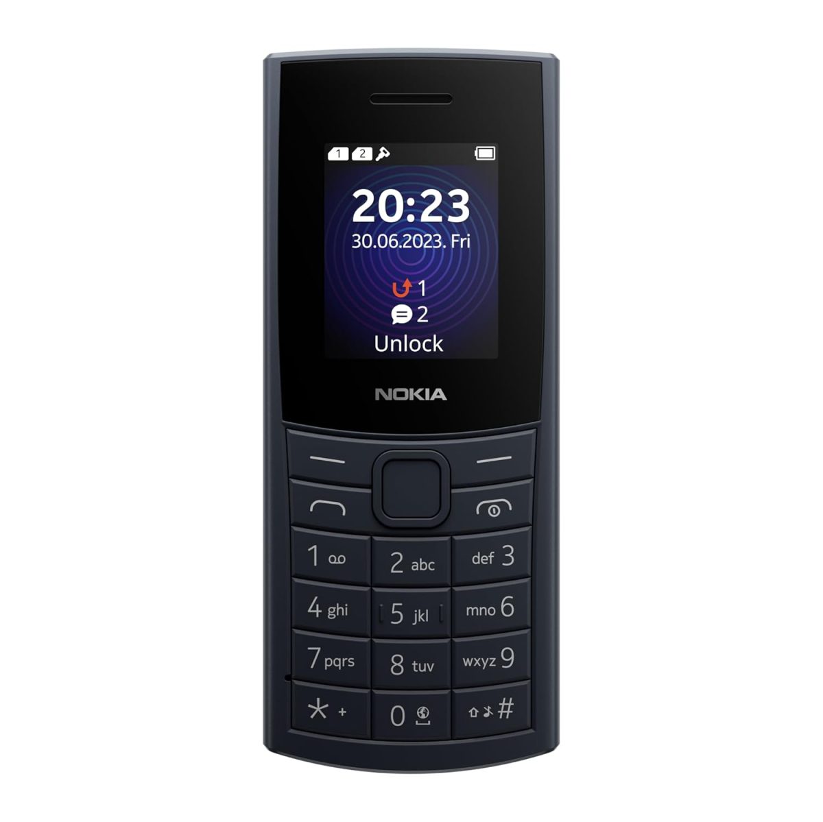 Nokia 110 4G with 4G, Camera, Bluetooth, FM Radio, MP3 Player, MicroSD, Long-Lasting Battery, and pre-Loaded Games | 1 Year Replacement Guarantee | Midnight Blue - Image 2