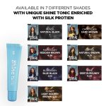 Bblunt Salon Secret High Shine Crème Hair Colour, 100g - Chocolate Dark Brown 3 (Pack Of 1) With Shine Tonic, 8ml - Image 4