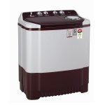 LG 8.5 kg 5 Star Semi-Automatic Top Load Washing Machine (P8530SRAZ, Burgundy, Roller Jet Pulsator) - Image 10