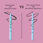 Glam21 Double Drama Kajal + Eyeliner Duo | Dramatic black pigment | Smudge proof| Waterproof| Matte finish| Long lasting upto 48 Hours| Creamy Formula| Intense color| Black - Image 7