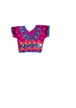 Anchal Collection Baby Girl's Cotton Readymade Lehenga Choli (KKR2_Pink_1-2 Years) - Image 4