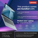 Lenovo IdeaPad Slim 1 Intel® Celeron® N4020 15.6 inch (39.6cm) Thin & Light Laptop (8GB RAM/512GB SSD/Windows 11 Home/Office Home & Student 2024/1Yr ADP Free/Cloud Grey/1.54Kg), 82V700L2IN - Image 5