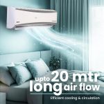 Haier 2.4 Ton 3 Star HEXA Inverter Split AC (7980 Watts, Copper, Super Heavy Duty, 7 in 1 Convertible, HD Filter, Cools at 60°C, 20 Mtrs Air Throw - HSU80SHD-AOW3BN-INV,White) - Image 12