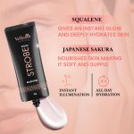 ellasio Strobe Cream - Blush Pink | Face Illuminator & Primer with Hyaluronic Acid, Squalene & Japanese Sakura | Dewy Glow, Hydration, Non-Comedogenic for All Skin Types - 30g - Image 5
