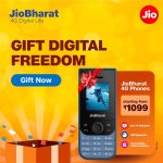 JioBharat V3 4G Phone with JioTV, JioHotstar, UPI, JioSoundPay,JioSaavn, Long Lasting Battery, LED Torch, Digital Camera | Blue | Locked for JioNetwork - Image 2