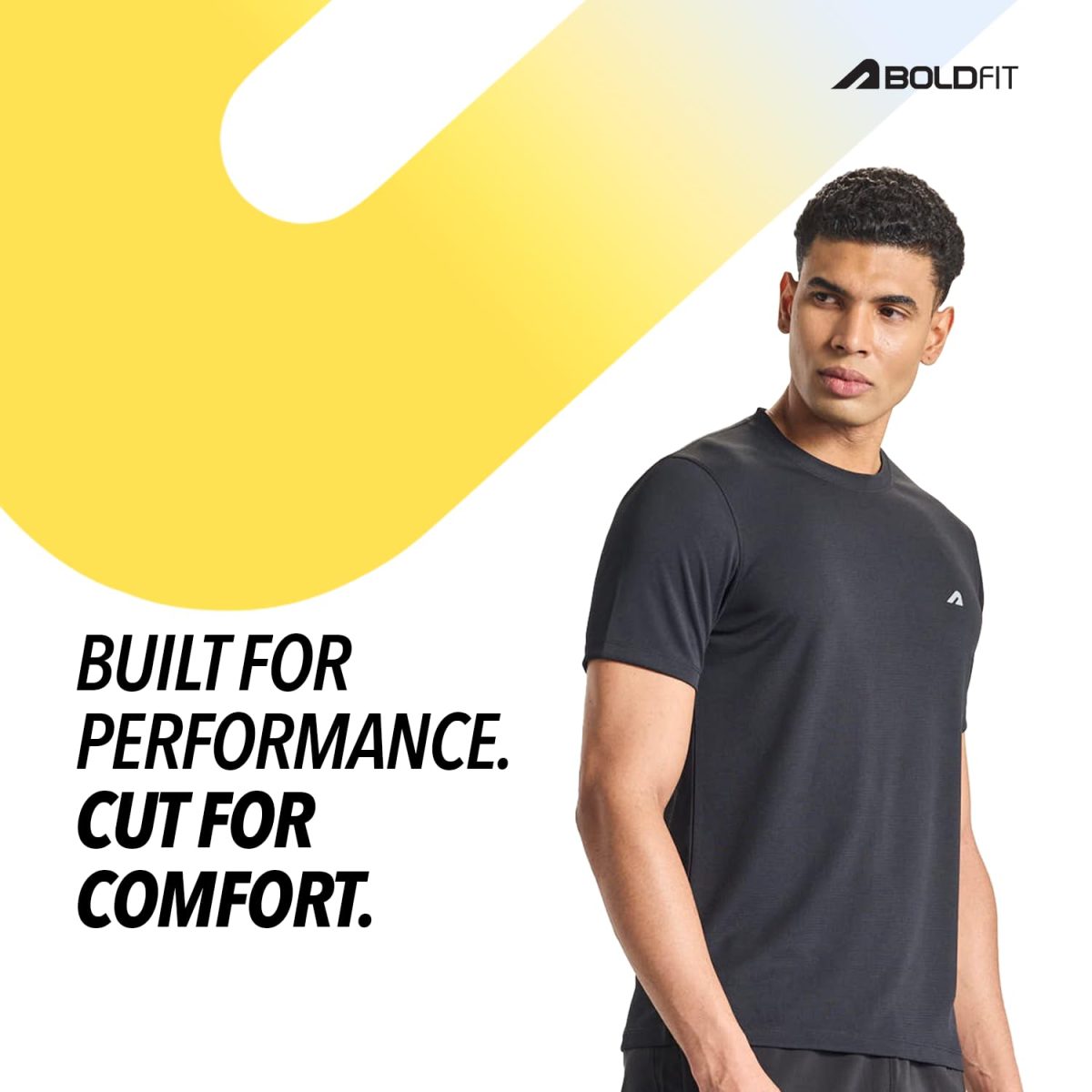 Boldfit Gym T-Shirts for Men – Premium Polyester Sports Tshirt with Moisture-Wicking, Breathable Fabric & Regular Fit for Running, Workout & Activewear for Man - Image 7
