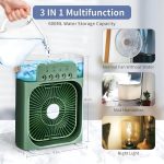 Drumstone (15 YEARS WARRANTY) Personal Air Cooler, Portable Air Conditioner Fan, Mini Evaporative Cooler with 7 Colors LED Light, 1/2/3 H Timer, 3 Wind Speeds and 3 Spray Modes_Multicolor - Image 8