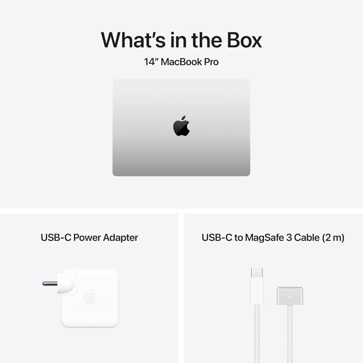 Apple 2024 MacBook Pro Laptop with M4 chip with 10‑core CPU and 10‑core GPU: Built for Apple Intelligence, 35.97 cm (14.2″) Liquid Retina XDR Display, 16GB Unified Memory, 512GB SSD Storage; Silver - Image 6