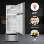Whirlpool 215 L Frost Free Triple-Door Refrigerator [FP 223D PROTTON ROY RADIANT STEEL(Z) ] - Image 5
