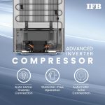 IFB 197L 5 Star Direct Cool Single Door Refrigerator (IFBDC-2235DBSE, Brush Grey, Advanced Inverter Compressor, Extraordinary Storage with Humidity Controller) - Image 11