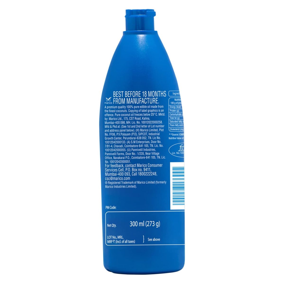 Parachute Coconut Oil 300 ml - Bottle - Image 8
