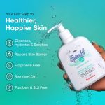 Episoft Cleansing Lotion For Dry & Sensitive Skin Type | Daily Gentle Facewash Cleanser For Face | For Men & Women | Fragrance free | Dermatologist Prescribed | 250ml - Image 6