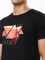 Bewakoof Men's Printed 100% Cotton T-Shirt - Regular Fit, Round Neck, Half Sleeves - Image 8