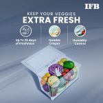 IFB 243L 2 Star Frost Free inverter with Double Door Refrigerator (IFBFF-2902NBSE, Brush Grey) 7 in 1 Multi Mode with 360 Degree Cooling - Image 9