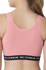 Van Heusen Women's Cotton Non-Padded Wireless Light Impact Sports Bra - Anti Bacterial, Full Coverage - Image 5
