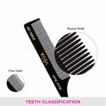 Vega Tail Hair Comb(India's No.1* Hair Comb Brand) with Steel Pin For Women, (HMBC-305) - Image 5