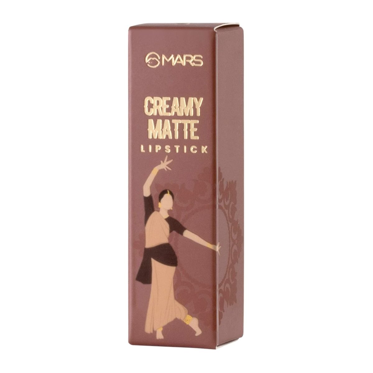 MARS Creamy Matte Long Lasting Lipstick for Women | Creamy Lipstick | Single Swipe Application | Smooth & Light Weight (3.2 gm) (12-Khoobsurat Kuchipudi) - Image 6