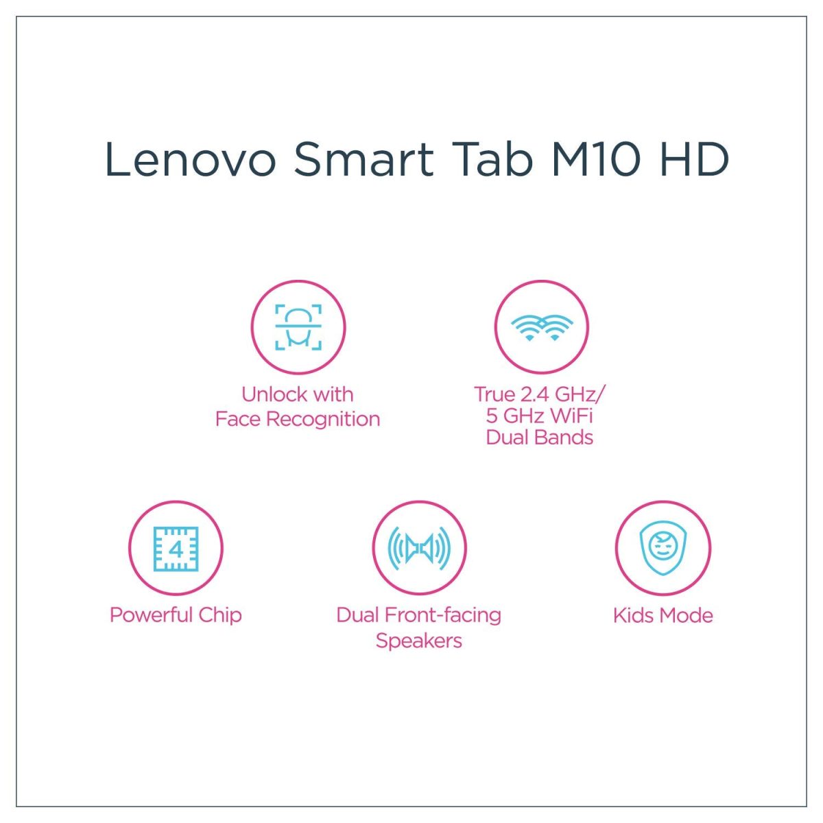 Lenovo Tab M10 HD Tablet (10.1-inch(25cm), 2GB, 32GB, Wi-Fi + 4G LTE, Volte Calling), Slate Black - Image 2