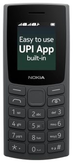Nokia All-New 105 Dual Sim Keypad Phone with Built-in UPI Payments, Long-Lasting Battery, Wireless FM Radio | Charcoal - Image 2