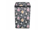 The Furnishing Tree Washing Machine Cover Floral Grey Compatible for Godrej 7.5 Kg Fully-Automatic Top Loading WTEON ADR 75 5.0 FDTH GPGR - Image 5