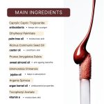 Brwn Glass Shine Lip Gloss - Stunning Shades for Indian Skin tones | High Shine, Lightweight, Non-sticky Moisturizing formula | Vitamin E & 4 Oils | Vegan, Cruelty Free | Full Size | 03 Dark Honey - Image 5