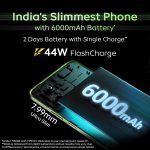iQOO Z9x 5G (Tornado Green, 6GB RAM, 128GB Storage) | Snapdragon 6 Gen 1 with 560k+ AnTuTu Score | 6000mAh Battery with 7.99mm Slim Design | 44W FlashCharge - Image 3