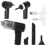 Powerful 3-in-1 Vacuum Cleaner for Car & Home – Compact, Cordless, Wet & Dry, Blower Function, Mini & Portable for Sofa, Dust, and Deep Cleaning - portable vacuum cleaner for car, bike and sofa - Image 4