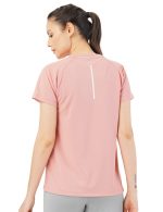 PUMP'D Athleisure Women's Round Neck T-Shirt for Gym - UV Protect | Ultra Soft Seams | Quick Dry | Active Wear T Shirts for Woman Polyester t Shirts for Women for Gym & Sports Wear Anti Odor - Image 2