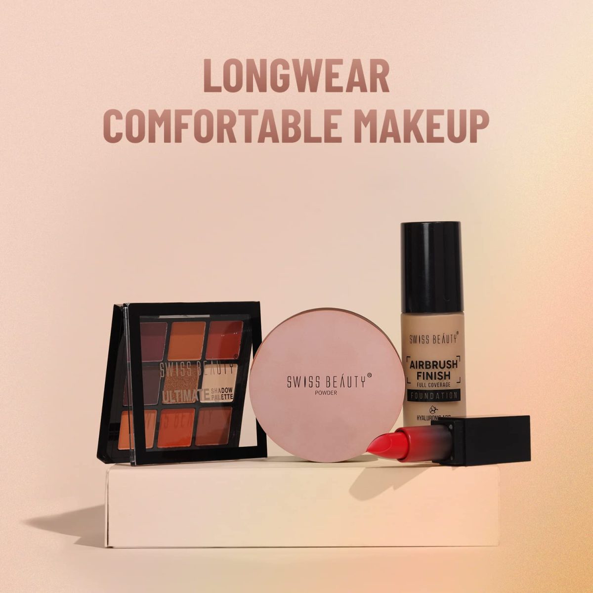 Swiss Beauty Silky & Smooth Oil Control Powder, Face MakeUp, Shade- Skin Color, 6.5g - Image 7