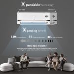 Hitachi 2 Ton Class 5 Star, 4-Way Swing, ice Clean, Xpandable+, Inverter Split AC (100% Copper, Dust Filter, 5500STXL RAS.V522PCBISH1, White) - Image 5