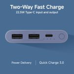 Xiaomi Power Bank 10000mAh 22.5W Fast Charging PD | Power Delivery | Durable Steel Casing |Triple Output Ports|Supports Android and Apple, Tablets, Earbuds, Watches etc - Image 6
