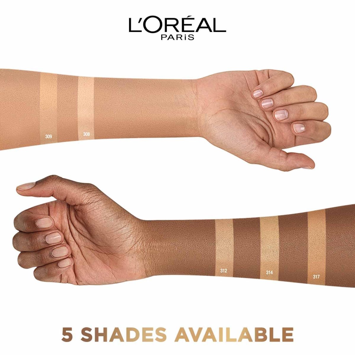 L'Oréal Paris Full Coverage Concealer, Waterproof Formula, For Undereye Circles and Blemishes, For Highlighting and Contouring, Infallible, Shade: 312, 10g - Image 8