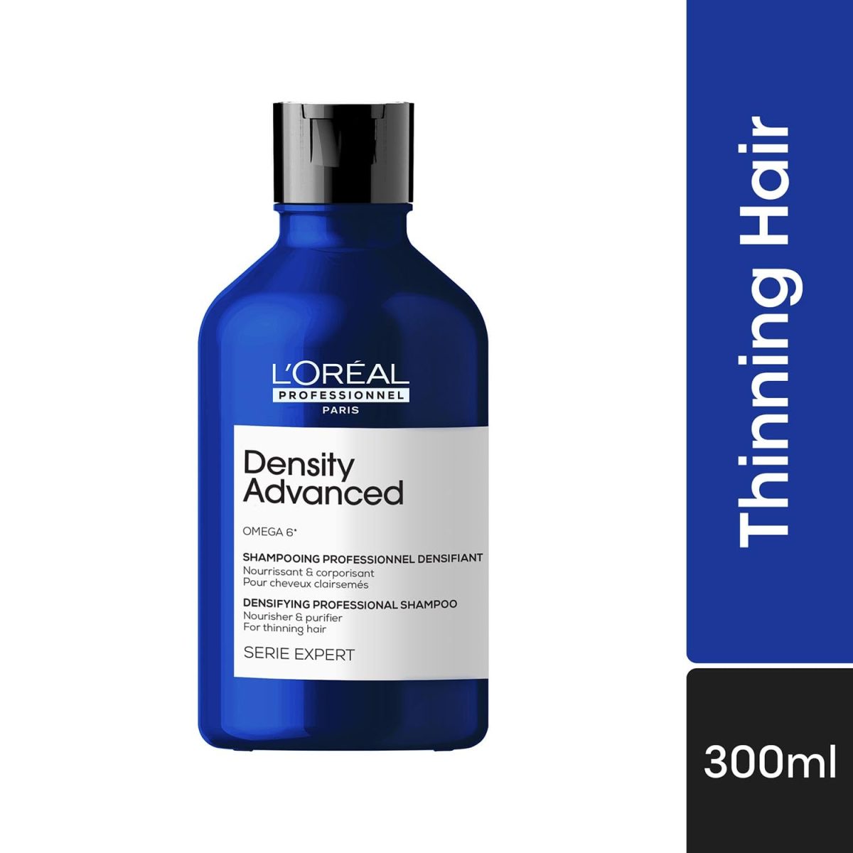 L'Oréal Professionnel Serie Expert Density Advanced Shampoo | For fine and thinning Hair | Adds bounce and volume | With Omega-6 complex - Image 9