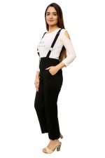 FNOCKS Girl's Casual WEAR Slim FIT Stretchable Soft Fabric Jumpsuit - Image 4