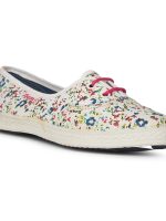 Bata Women’s Casual Ballerina Daisy - Trendy Silver White Flats for Everyday Style - Image 6