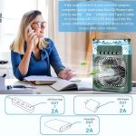 Drumstone (15 YEARS WARRANTY) Personal Air Cooler, Portable Air Conditioner Fan, Mini Evaporative Cooler with 7 Colors LED Light, 1/2/3 H Timer, 3 Wind Speeds and 3 Spray Modes_Multicolor - Image 4