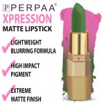 PERPAA® Xpression Colour Changing Waterproof Matte Lip Balm Lipstick Enriched with Vitamin E One Stroke Application (5-8 Hrs Stay) (Natural Pink) - Image 2