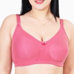 Fashiol Women Cotton Non Padded Wirefree Heavy Big Bust Side Support Full Coverage Minimizer Bra with Detachable Strap Multicolor - Pack of 1 - Image 3