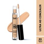 Glam21 Ultra HD Liquid Concealer for HD Finish | Non-sticky Long-lasting Matte Finish | | Easy-gliding Applicator | Hide Pores, Skin Acne, Scars, Blemishes | 5gm, Medium Warm - Image 2