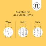 Arata Curl Styling Combo (Mini) - Curl Cream (50ml) + Gel (50ml) For Dry, Frizzy, Wavy, Curly Hair | Reduces Frizz | Moisturises, Hydrates & Defines Curls | Natural Hold | No Sulphate,Paraben,Silicone - Image 7