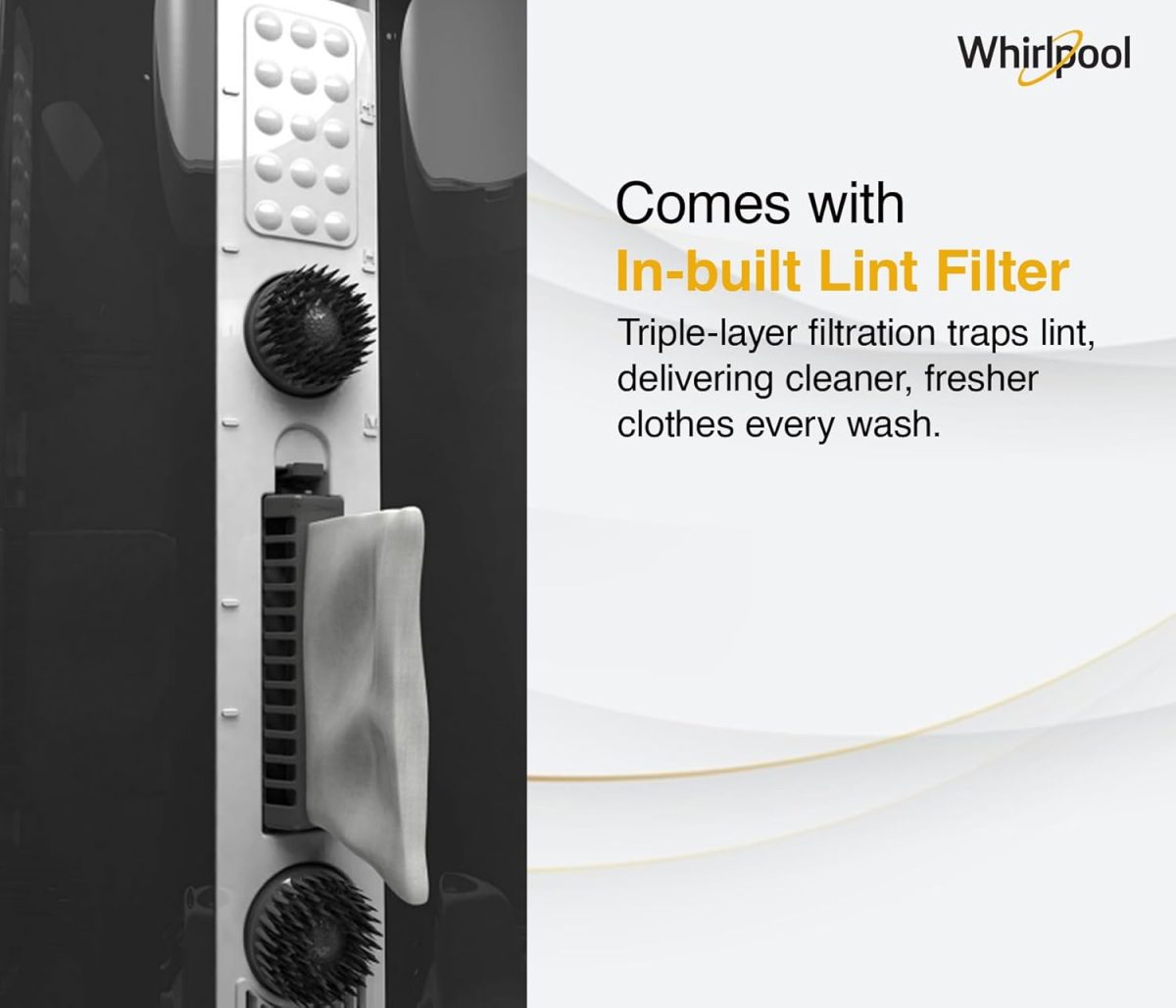 Whirlpool 6.5 Kg 5 Star Magic Clean Semi-Automatic Top Loading Washing Machine (MAGIC CLEAN 6.5 GREY, 4 Year Comprehensive Warranty, 1400 RPM Motor, 5 Year Motor Warranty) - Image 6