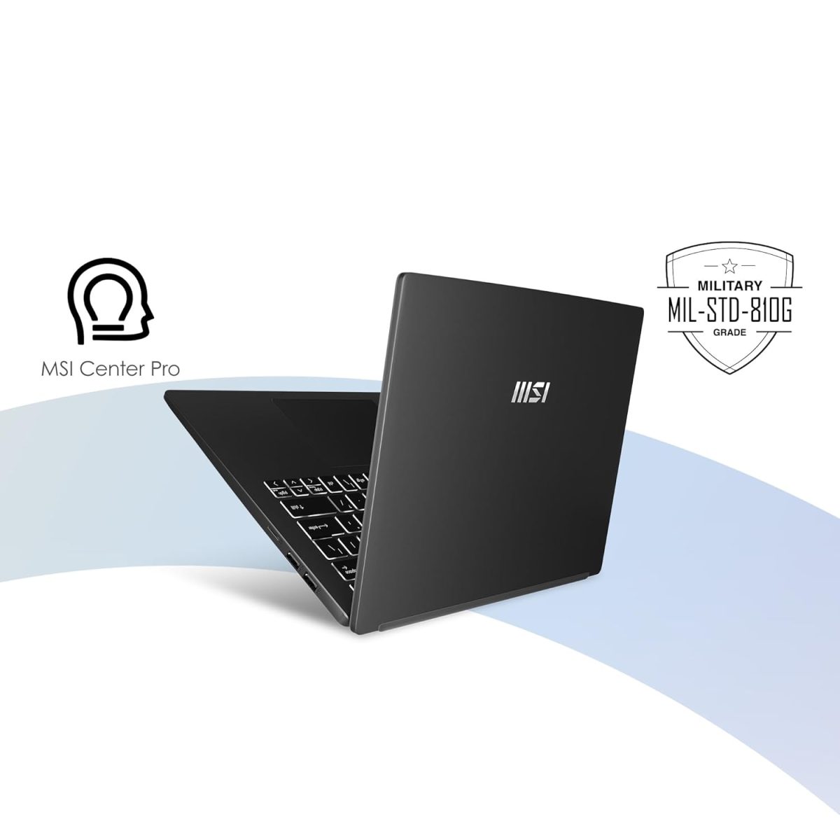 MSI Modern 14, AMD 7th Gen. Ryzen 7 7730U, 36CM FHD 60Hz Laptop(16GB/512GB NVMe SSD/Windows 11 Home/MSO 2021/AMD Radeon Graphics/Classic Black/1.4Kg), C7M-285IN - Image 8
