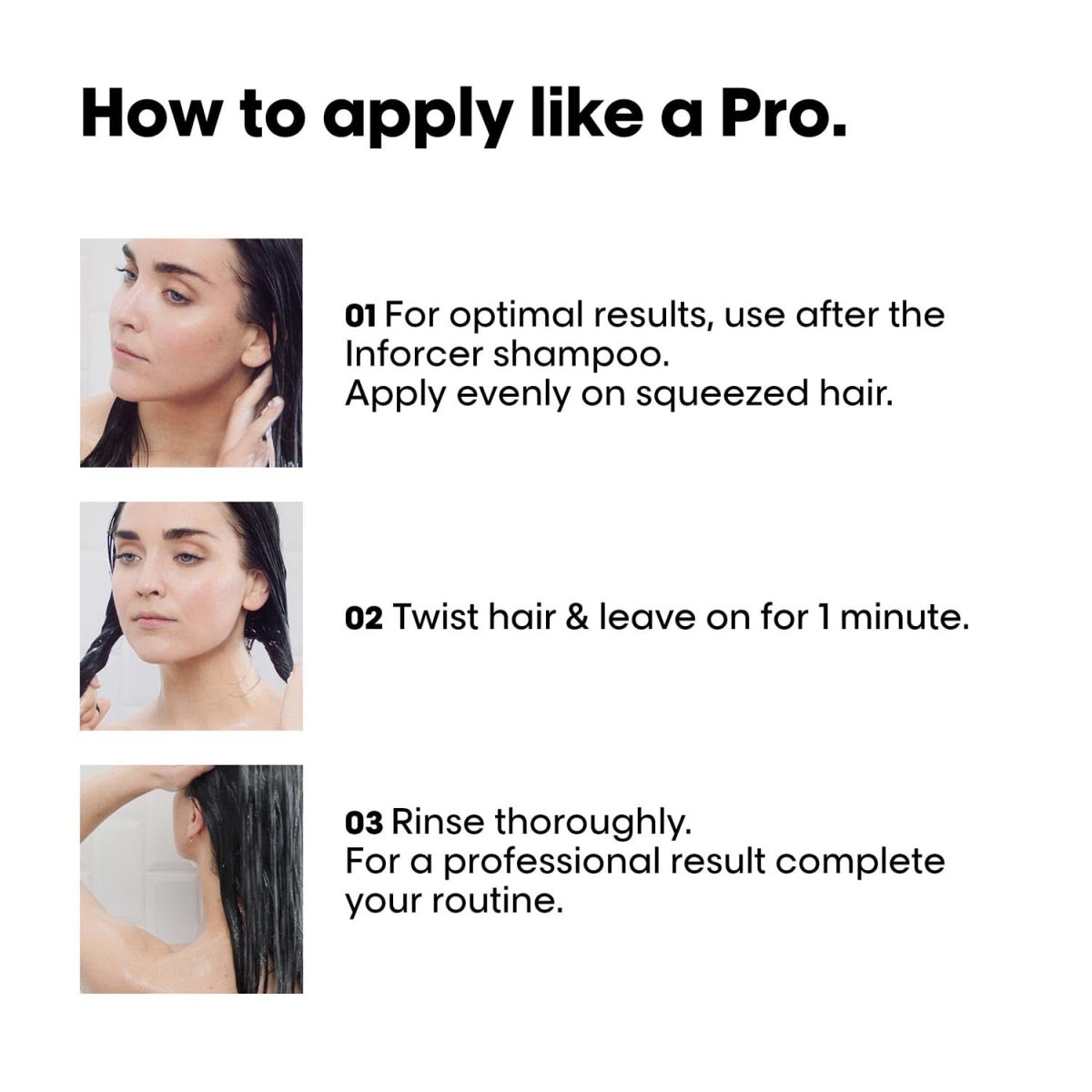 L’Oréal Professionnel Inforcer Strengthening Hair Mask with Vitamin B6 & Biotin for Weak, Brittle Hair, Serie Expert, 250gm - Image 5